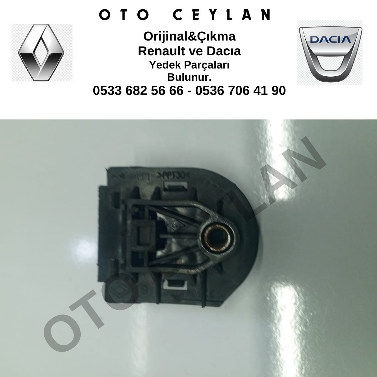 7700417803 Clio Kango Gaz Pedal Dayama Takozu Orijinal Çıkma