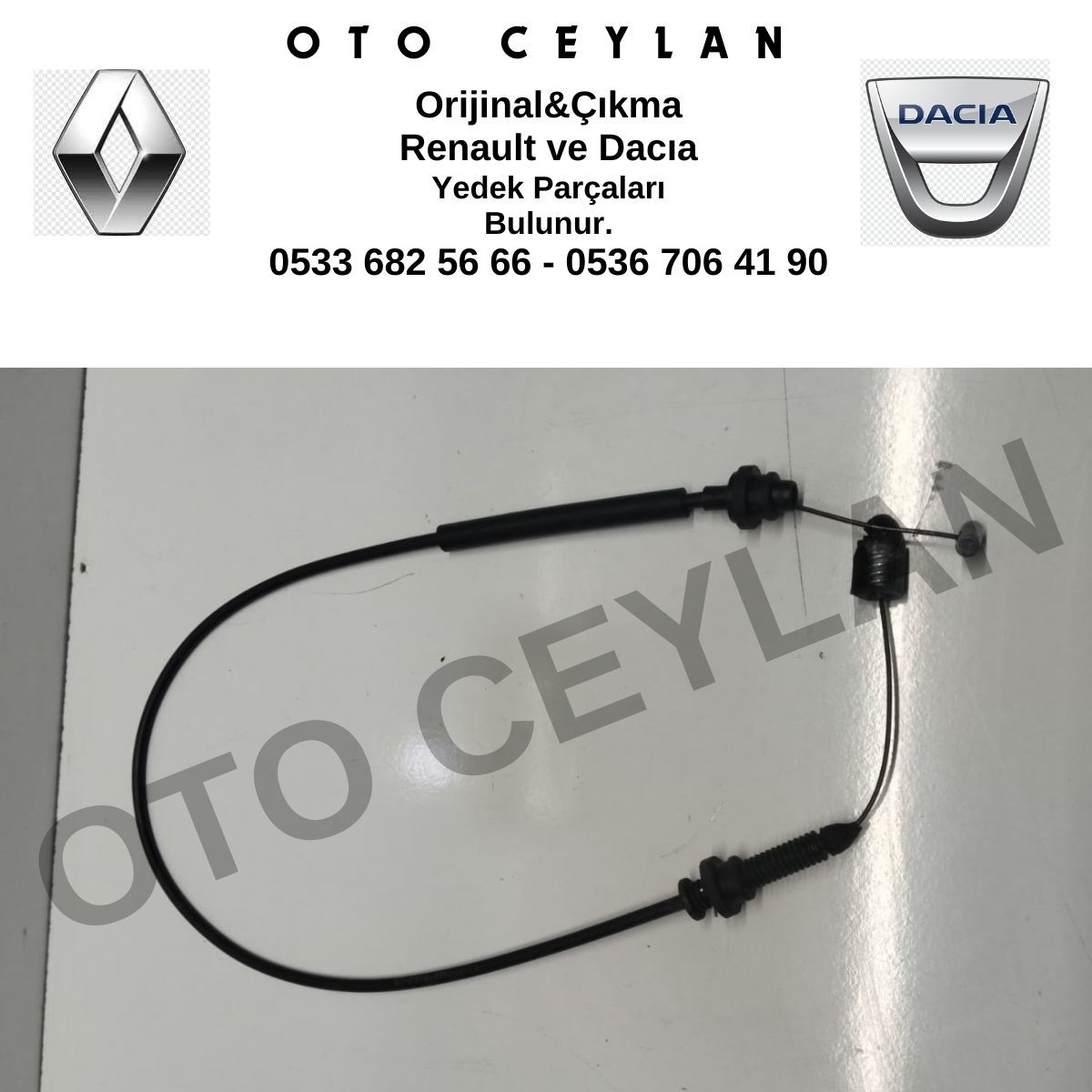 CAV 1303601 Logan 2004 Gaz Teli Sıfır Cavo Marka