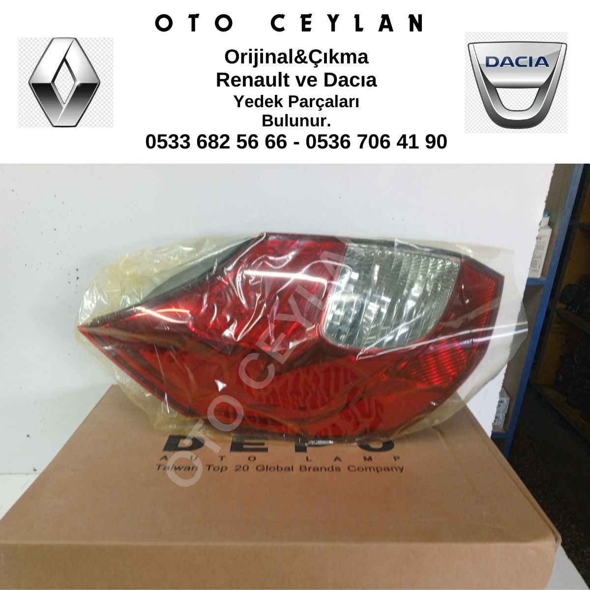 551-1971L-UE Scenıc Sol Stop Lambası 09--06 **DEPO**