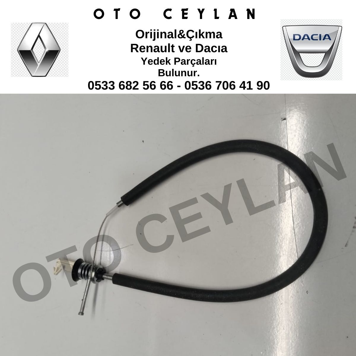 CAV 1403002 Renault 9 Renault 11 Spring Gaz Teli Sıfır Cavo Marka