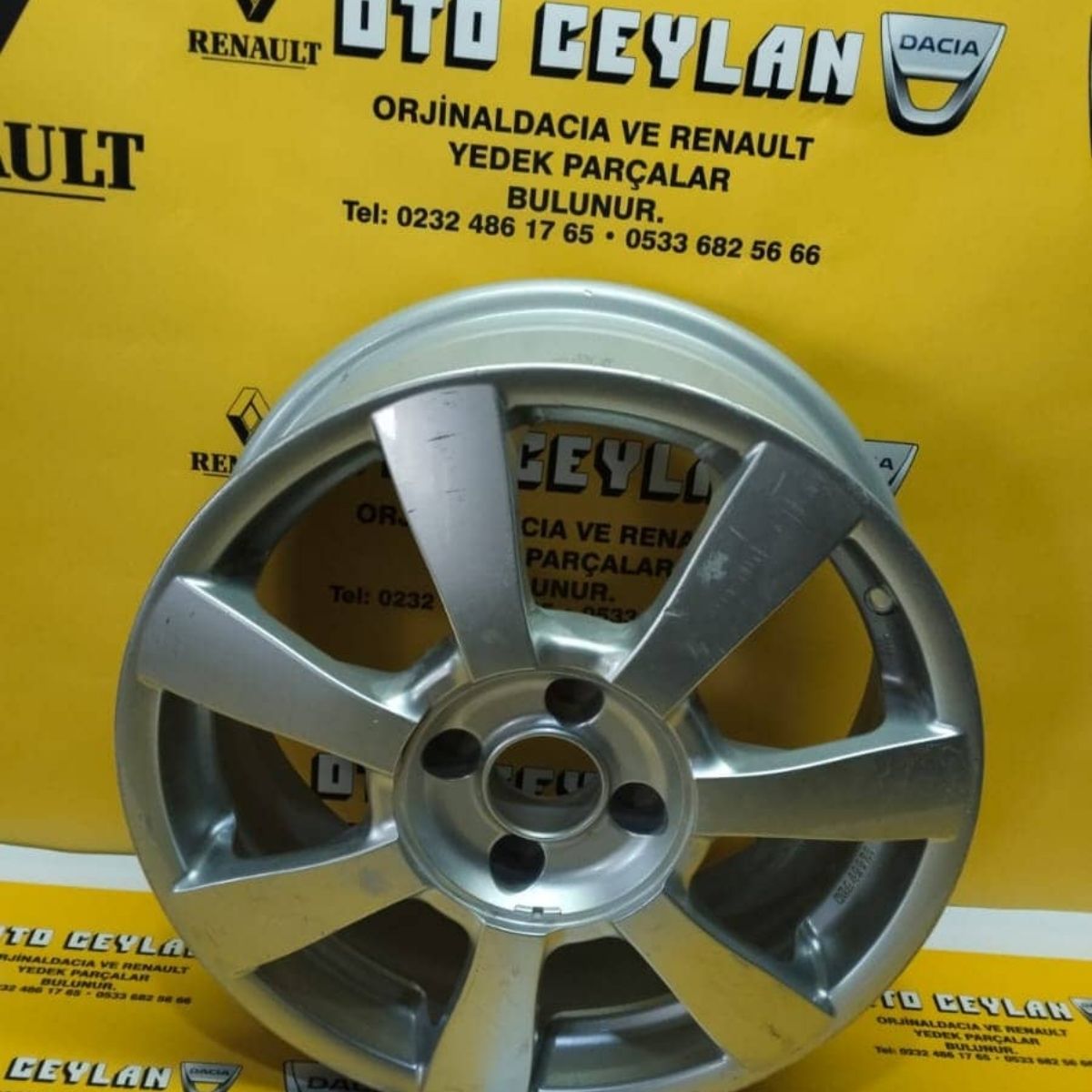 7711223827 Megan II - SCENIC II 16 inç 4 Bijon Sıfır Orjinal Jant