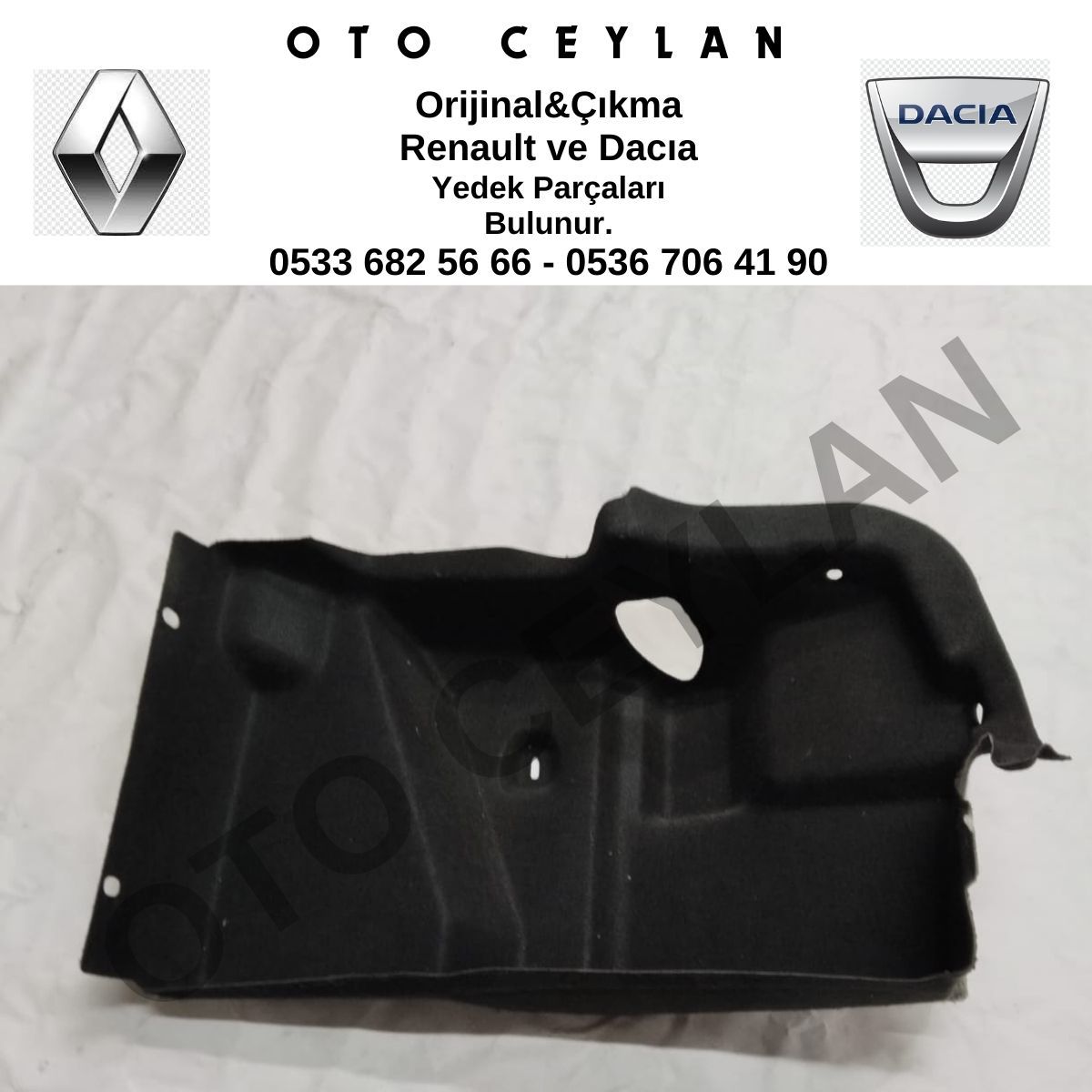 849508343R Fluence Bagaj Kaplama Sağ Yan Orijinal Çıkma