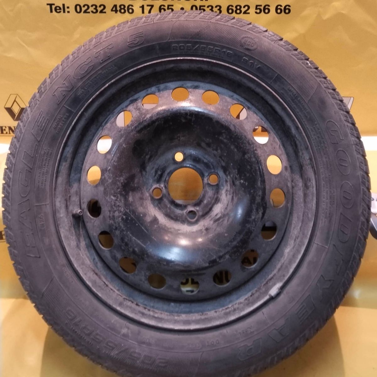 Dokker 16 inç 4 Bijon Çıkma Jant