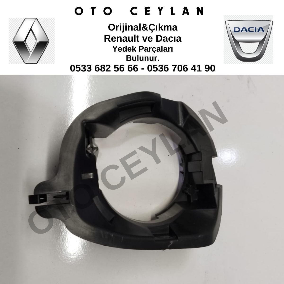 6001549321 DAC07DUO09 Duster Sağ Sis Far Yuvası Sıfır Yan Sanayi