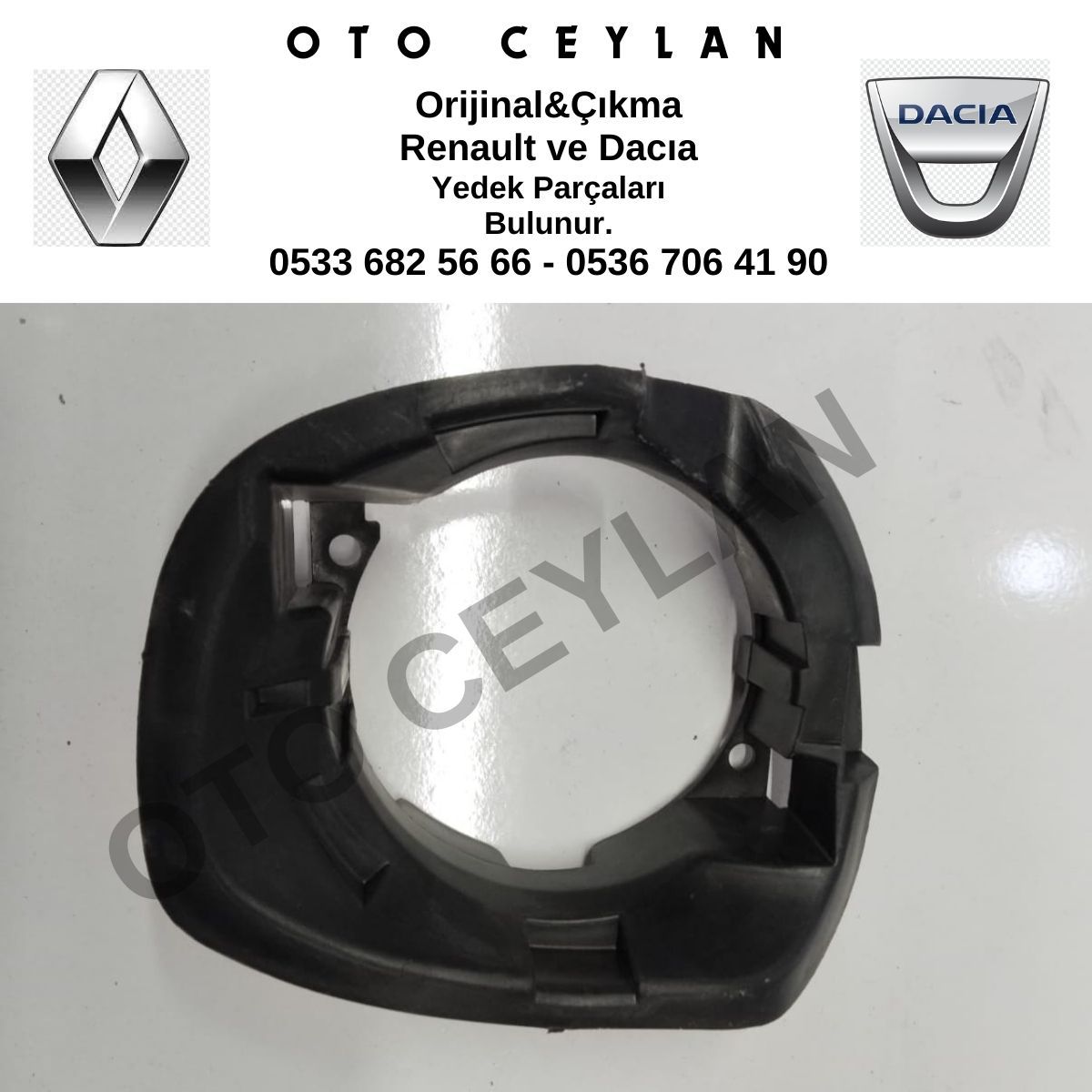 8200605789 Sandero 1 Sağ Sis Farı Çerçevesi Sıfır Orijinal