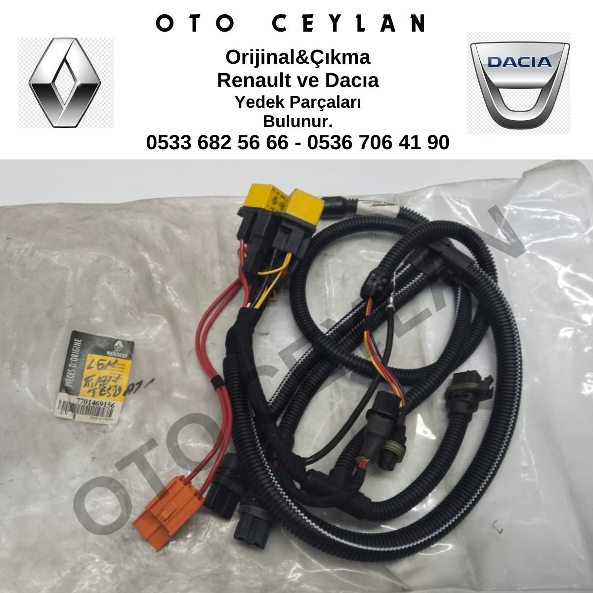 7701469156 Laguna Fan Tesisatı Orijinal Sıfır