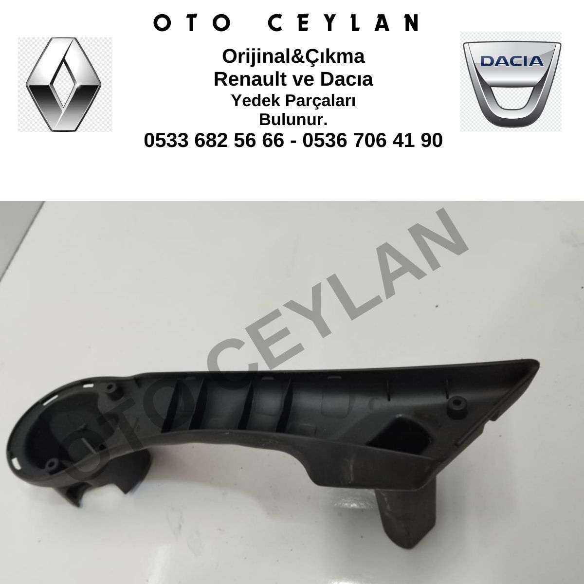 8200297171 8200297177 Megane 2 Ön Kapı Çekme Kolu Sıfır Orijinal