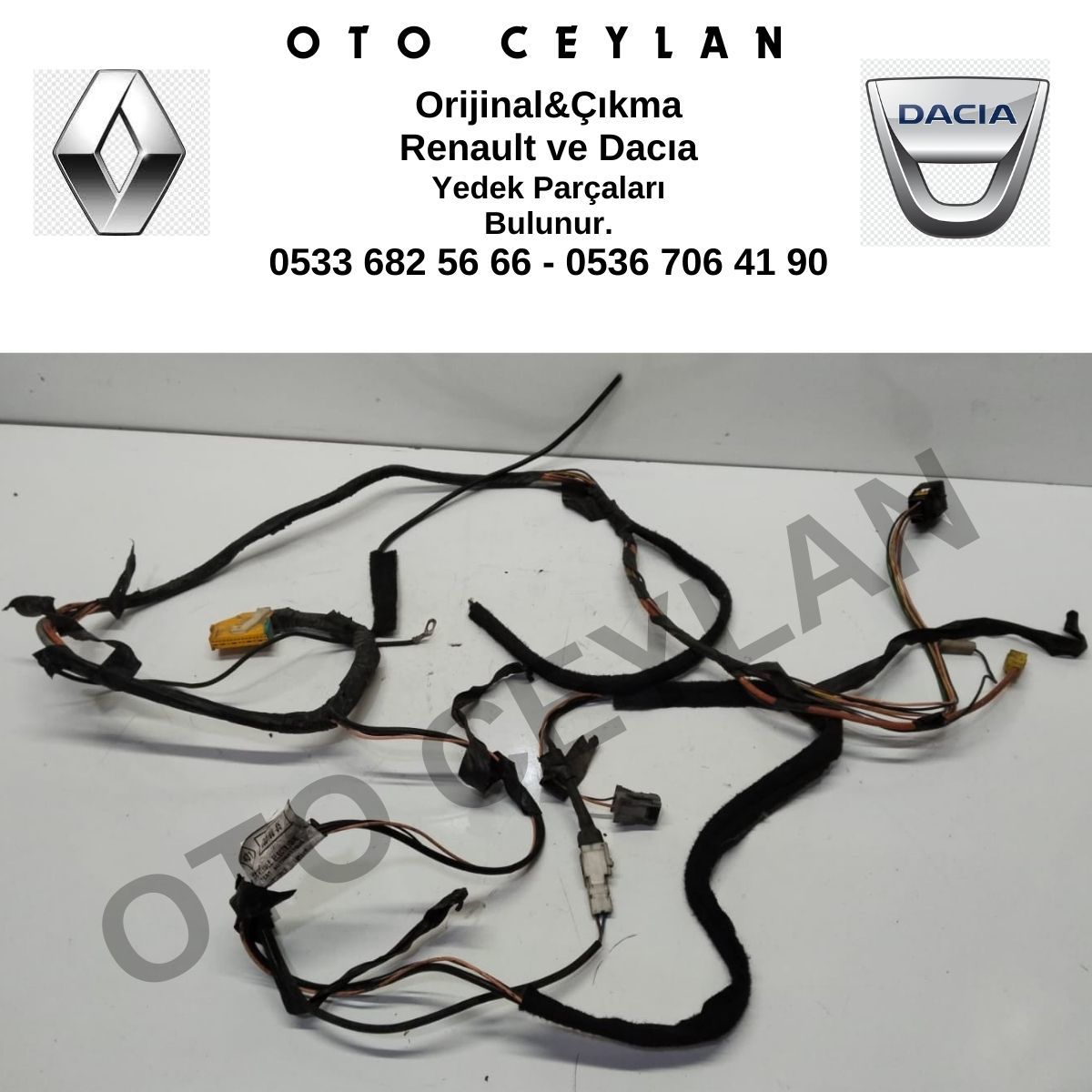 8200120690 Clio 2 Kablo Demeti Orijinal Çıkma