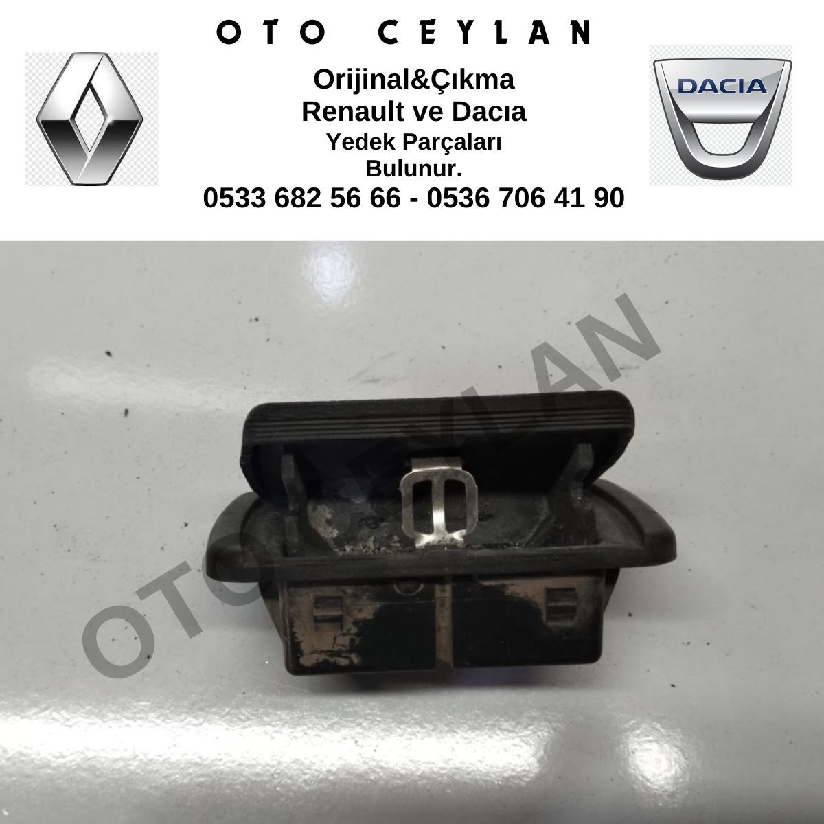 7700835532 7702253140 201449949 Clio Symbol Megane R19 Arka Kapı Külllüğü Orijinal Çıkma