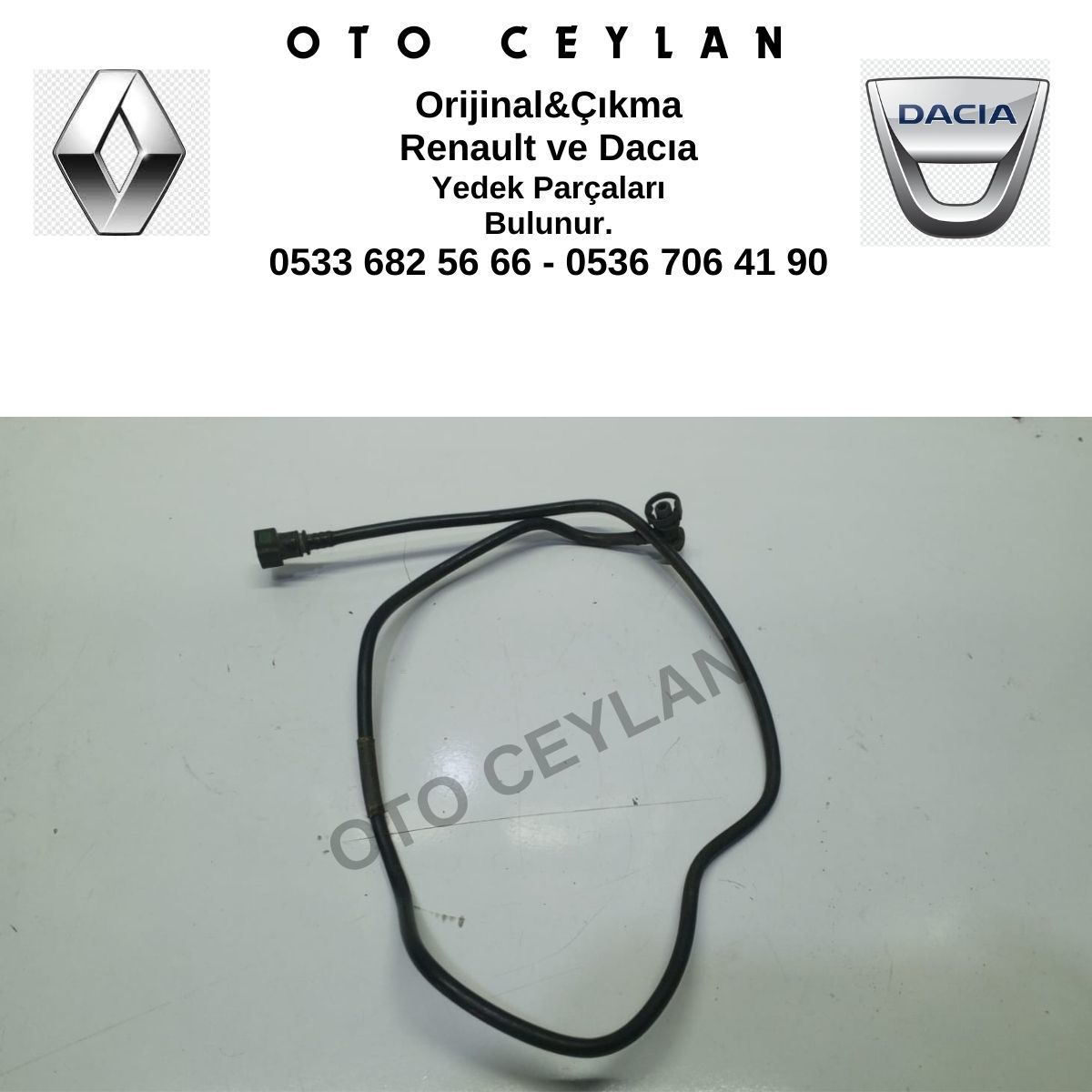 8200268626 Clio 2 3 Laguna 2 3 Megane 2 3 Enjeksiyon Rayı Yakıt Borusu Orijinal Çıkma