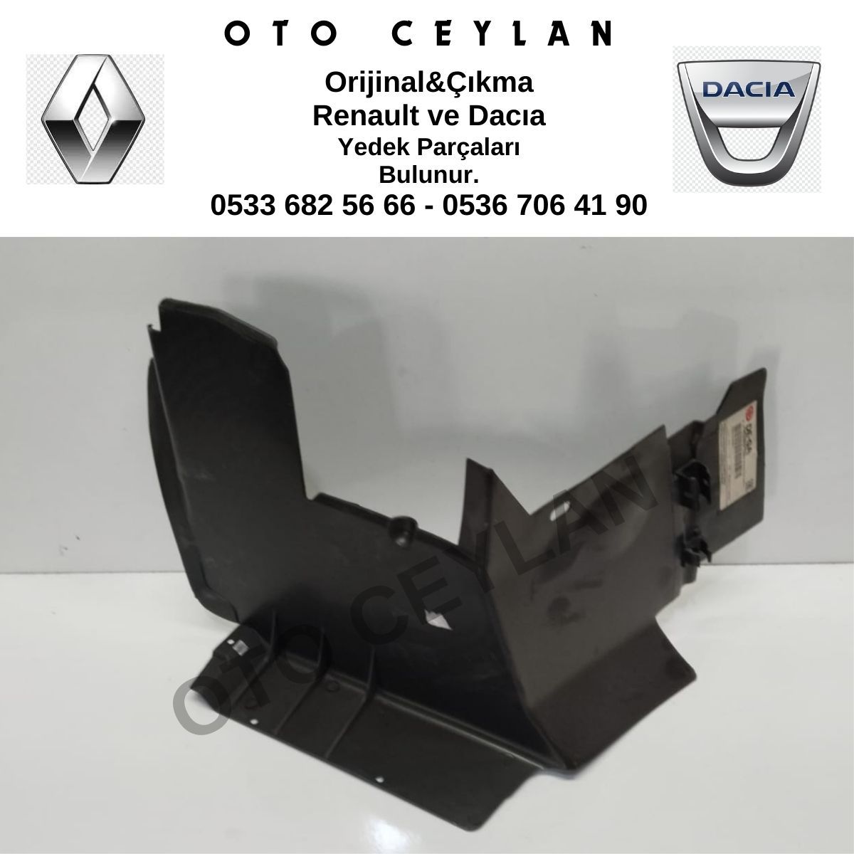 7700817987 Renault 19 Europa Şase Bakaliti Sağ Ön Sıfır Yan Sanayi