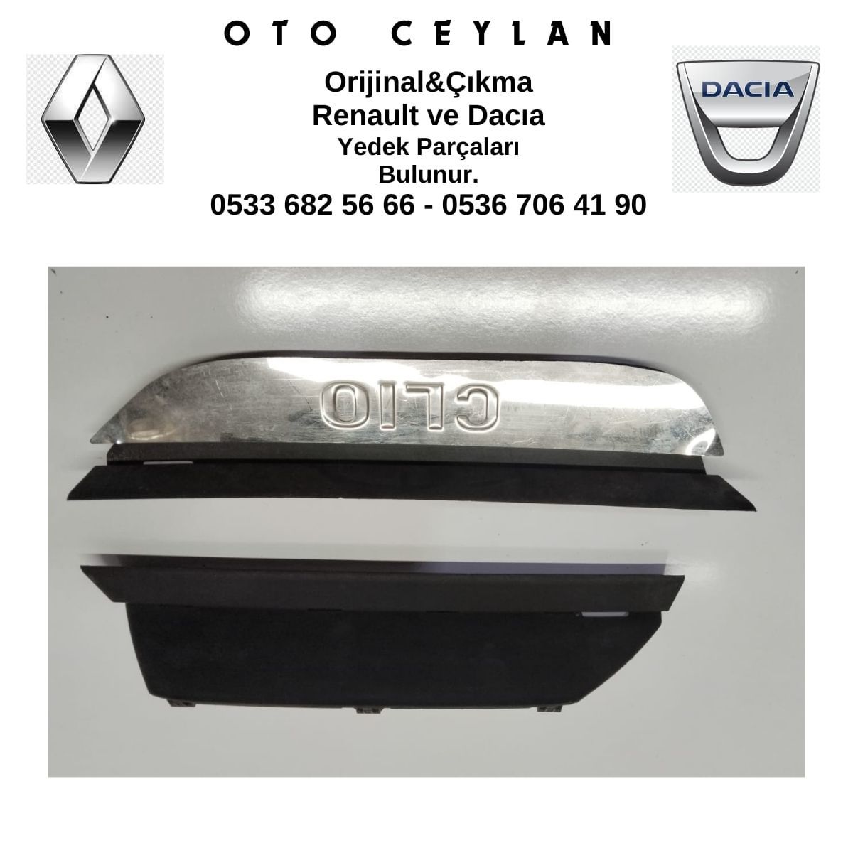 685208766R Clıo 4 Torpido Gözü Kapağı Çıkma Orijinal