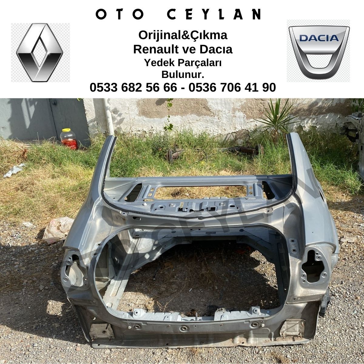 Megane 2 Göt Sedan Orijinal Çıkma