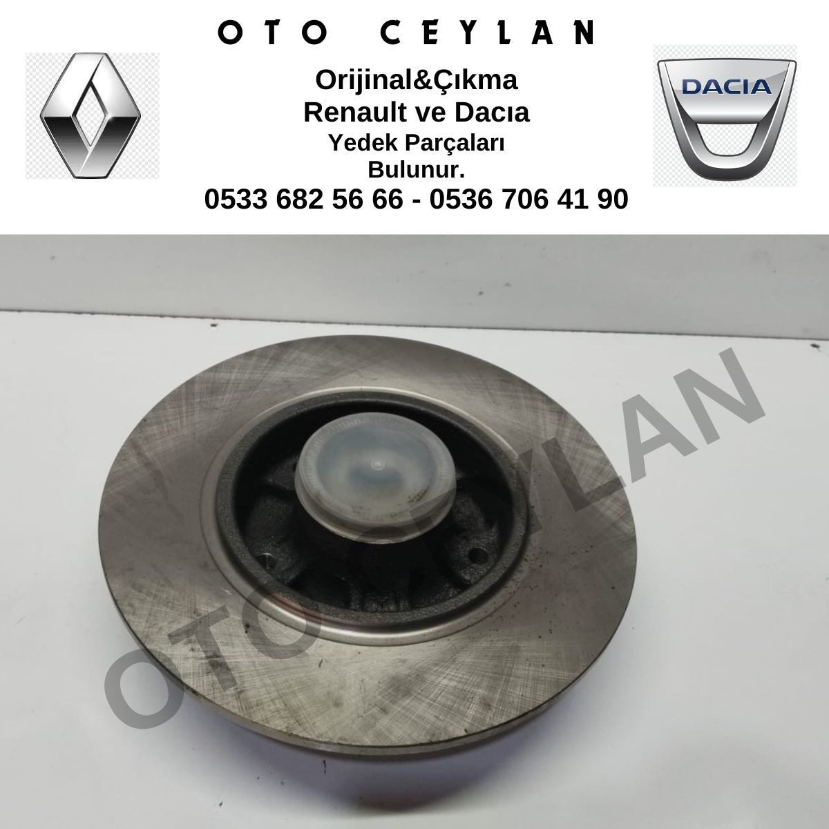 WALBWBD1233 432001539R Megane 3 Fluence Arka Fren Diski Rulmanlı Sıfır Walburg Marka TK