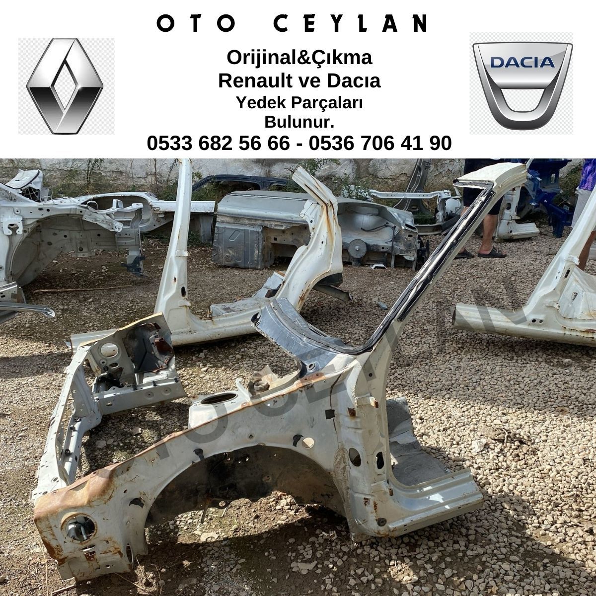 Renault 19 Ön Çeyrek Sol Orijinal Çıkma