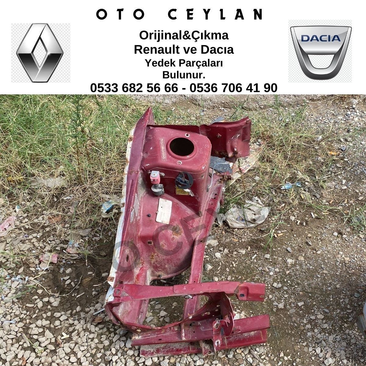 Renault 9 Ön Çeyrek Sağ Orijinal Çıkma