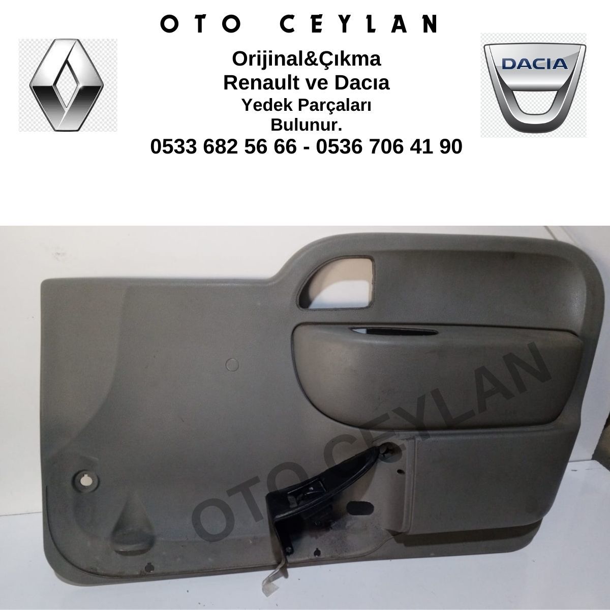8200357826 Kango Sağ Ön Kapı Döşeme Orijinal Çıkma