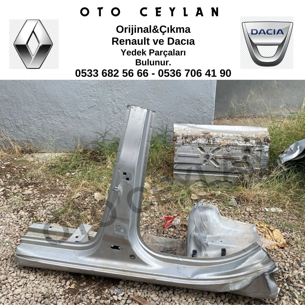 Clio Orta Direk Sol Orijinal Çıkma