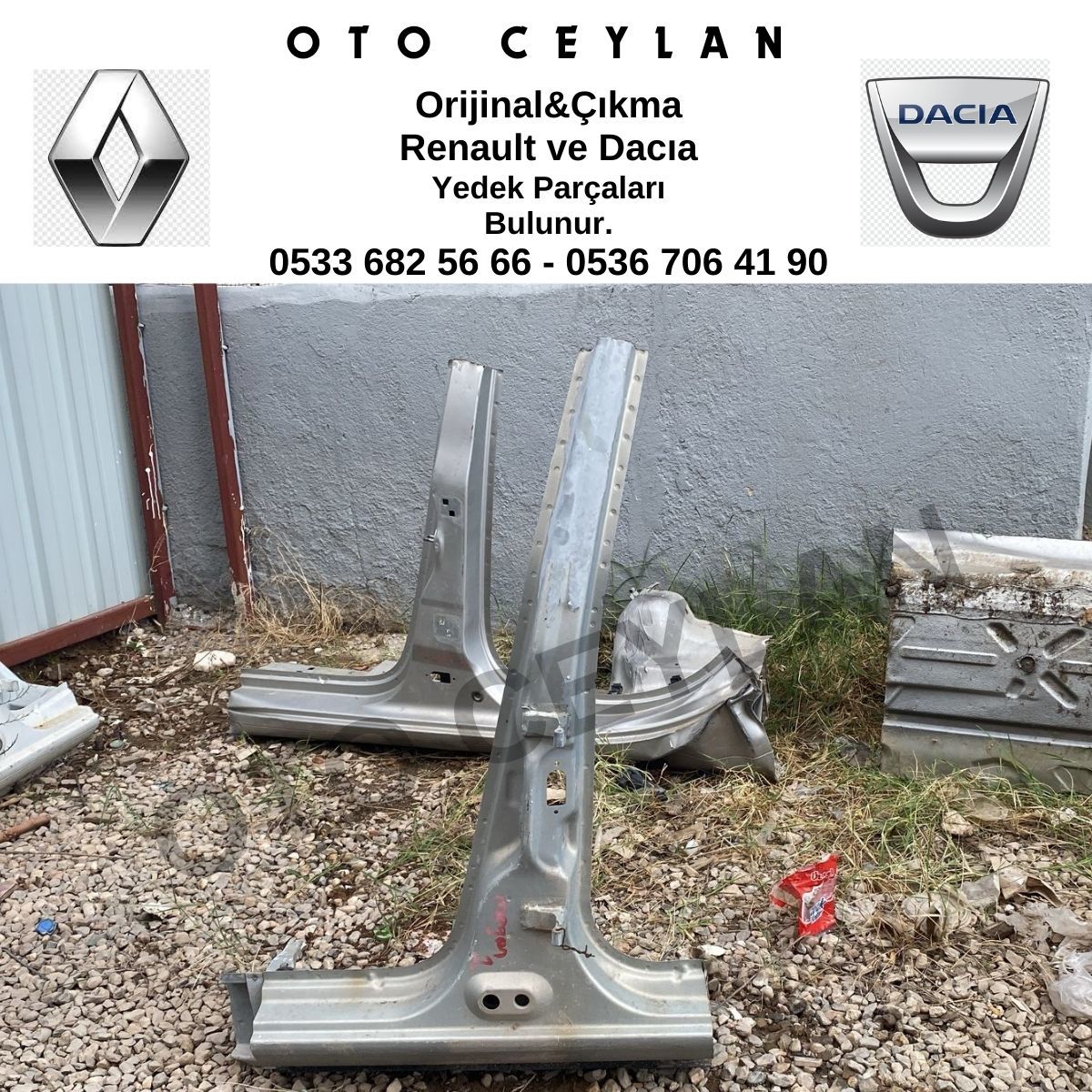 Megane 1 Orta Direk Sol Orijinal Çıkma