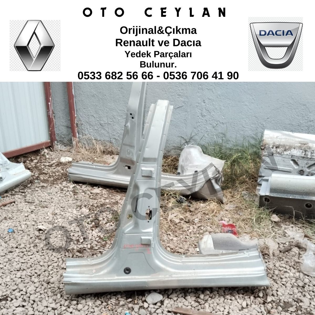 Megane 1 Orta Direk Sol Orijinal Çıkma