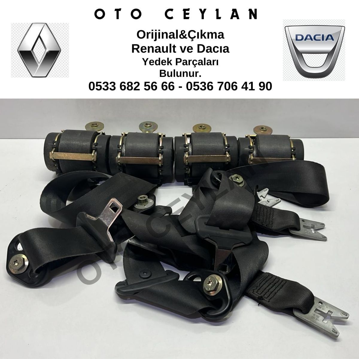 Megan 2 Ön Emniyet Kemeri Çıkma Orjinal