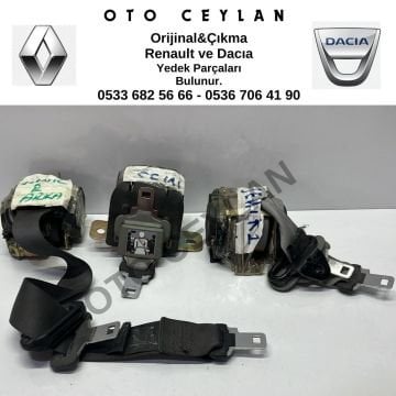 Scenic Arka Emniyet Kemeri Çıkma Orjinal