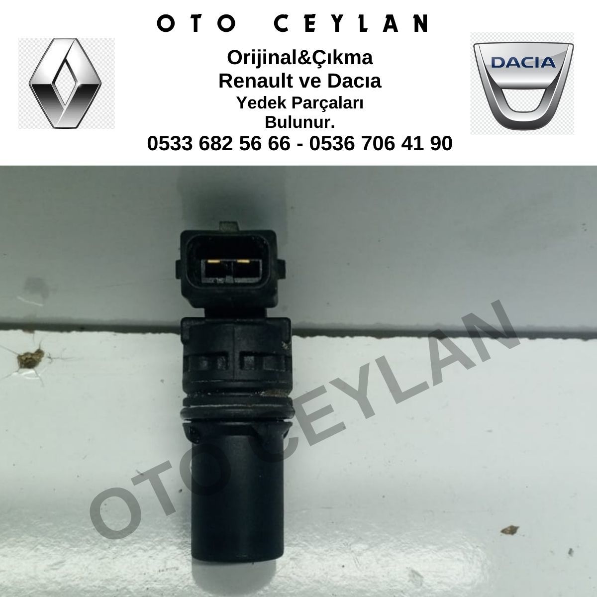 513EHA 1703621 Otomatik Şanzuman Giriş Hız Sensörü Orijinal Çıkma