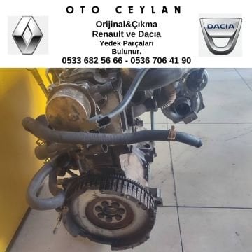 Kangoo Clıo Motor Komple Euro 3 1.5 Çıkma Faturalı