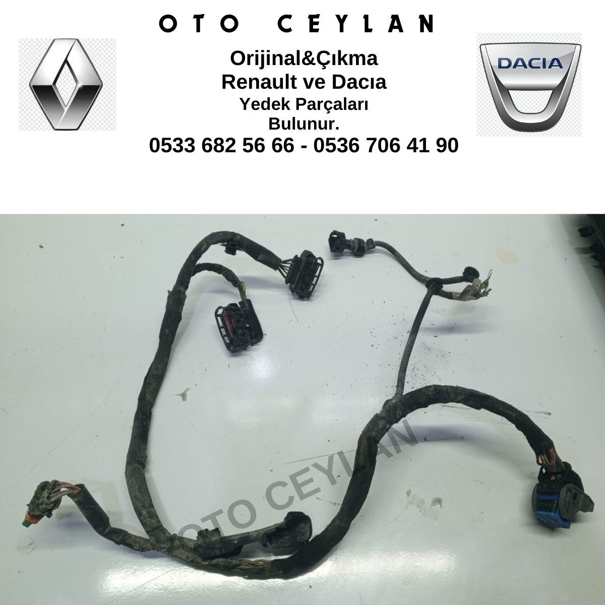 242593023R Sandero Otomatik Vites Kutusu Kablosu Orijinal Çıkma