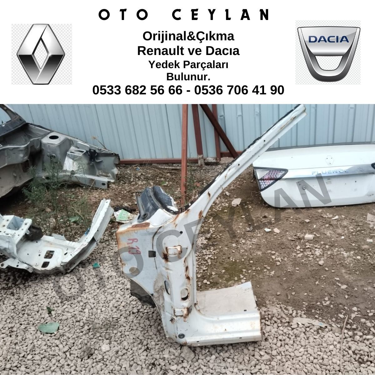 Renault 19 Ön Direk Sol Orijinal Çıkma