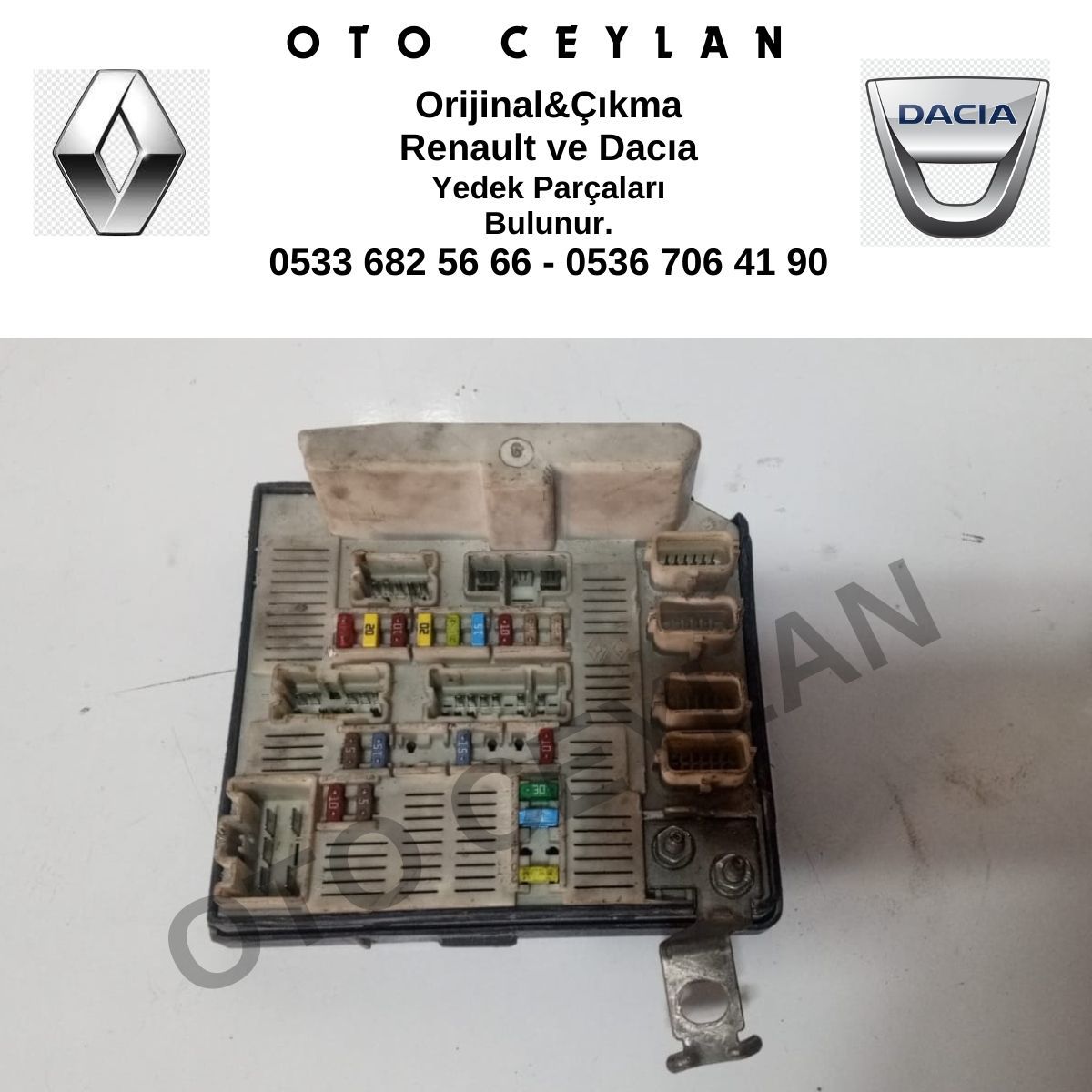 8200481867 Megane 2 Röle Sigorta Kutusu Orijinal Çıkma