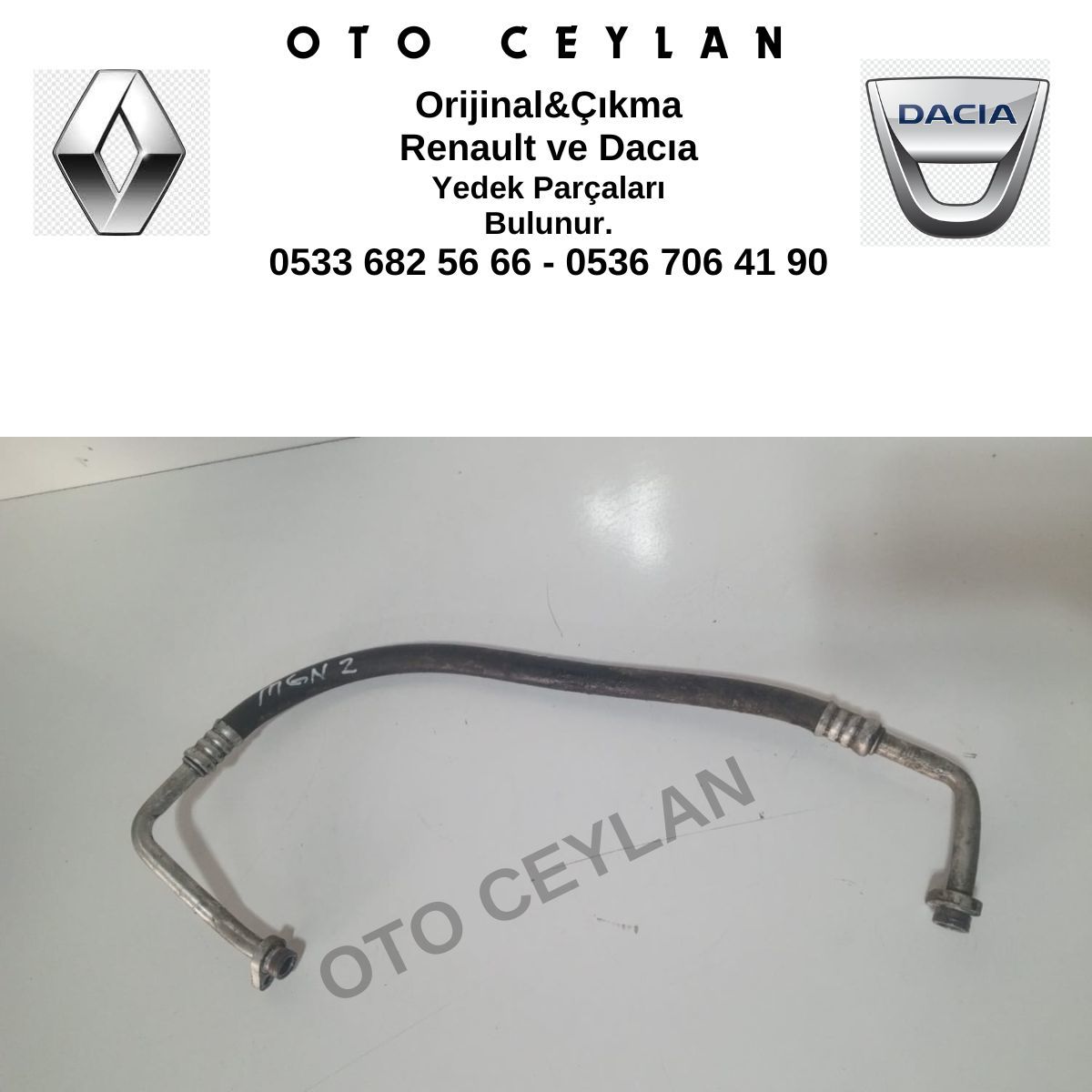 Megane 2 Klima Hortumu Orijinal Çıkma