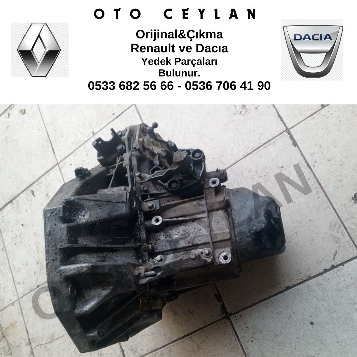 Megane 2 Şanzıman Orijinal Çıkma