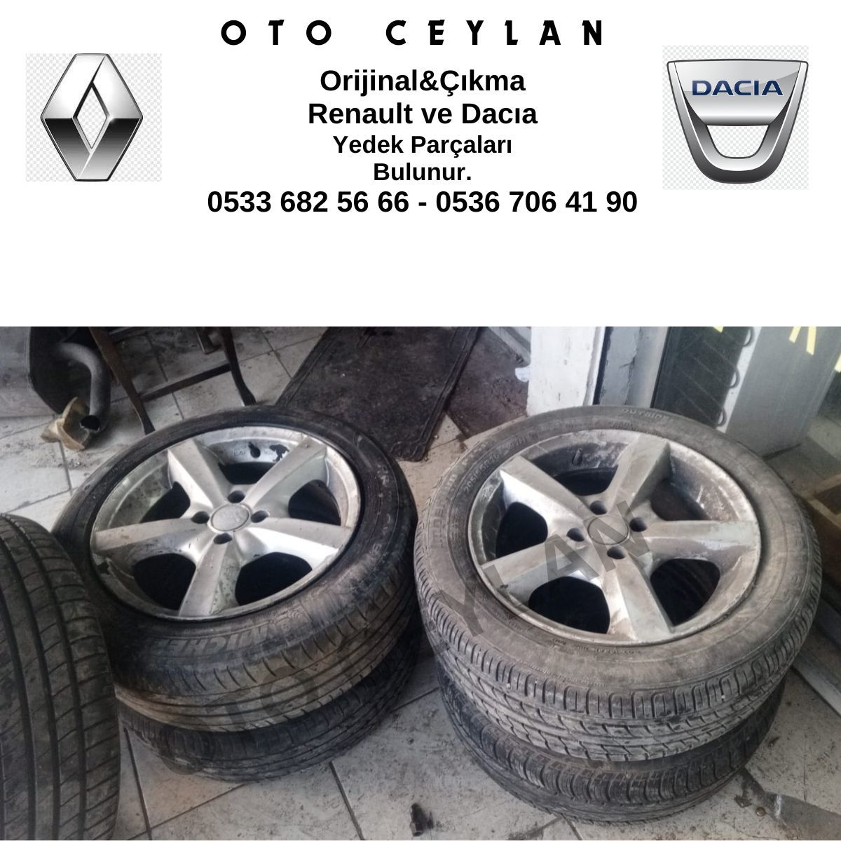 205155R16 Jant Orijinal Çıkma TK