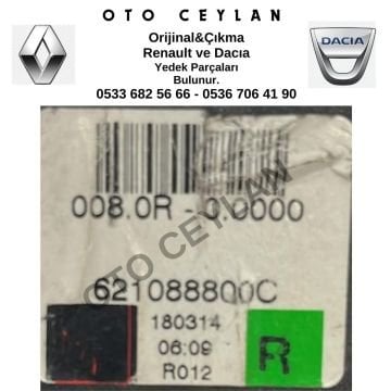 621088800C Logan MCW Sağ Ön Emniyet Kemeri Çıkma Orjinal