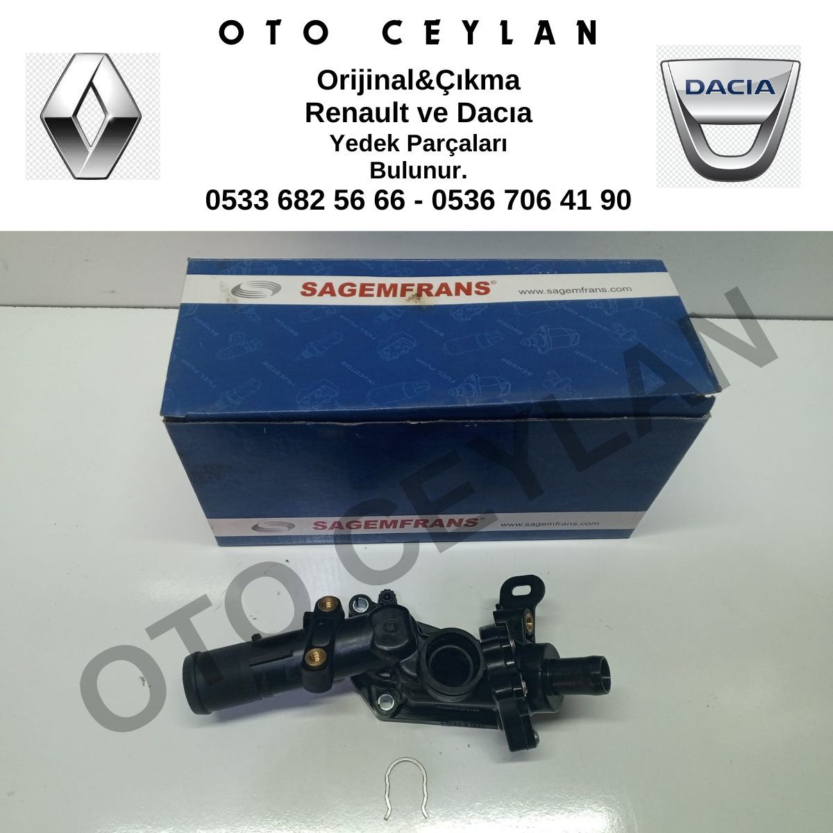 110602770R Megane 4 Talisman Termostat 1.5 Dci K9K Sıfır Yan Sanayi