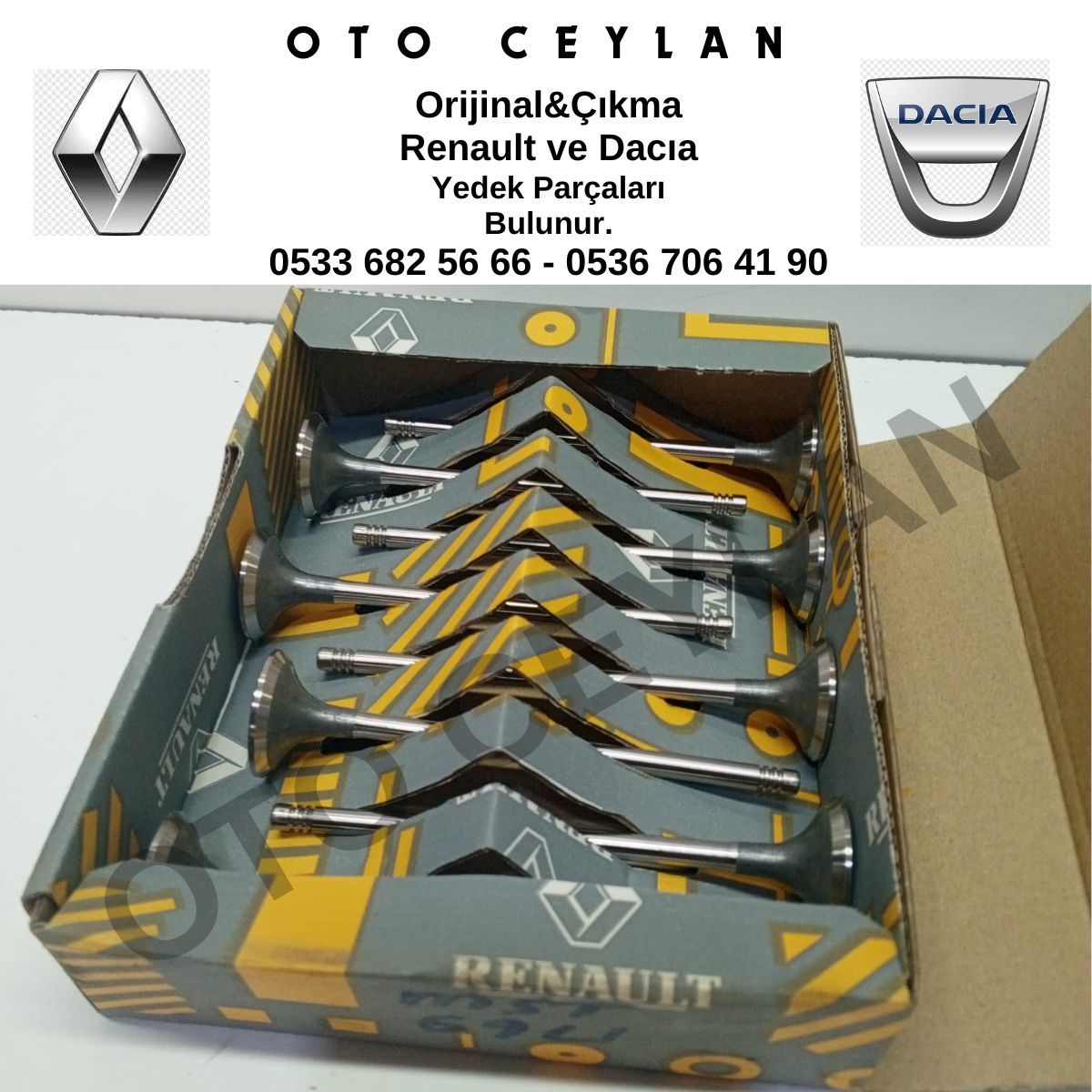 7701472670 Master Movano Subap Egzoz 2.5 Dci G9U 16 Sıfır Orijinal
