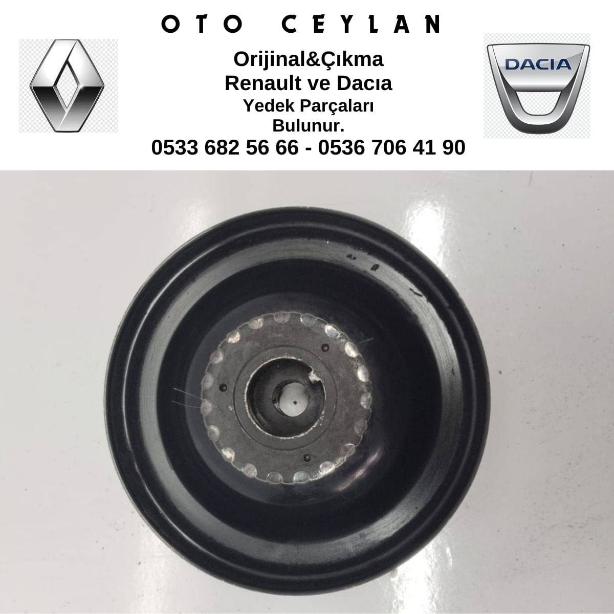 Clio 2 Grank Kasnağı 1.4 8V K7J Çıkma Orjinal