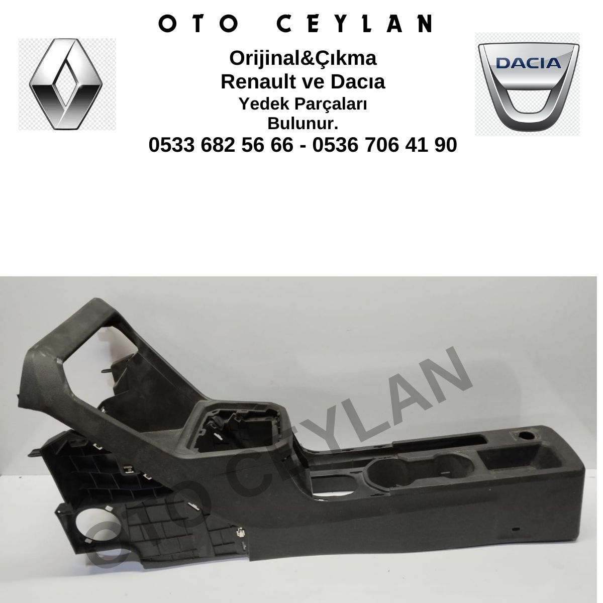 969103897R Sandero Orta Konsol Bji Orijinal Çıkma