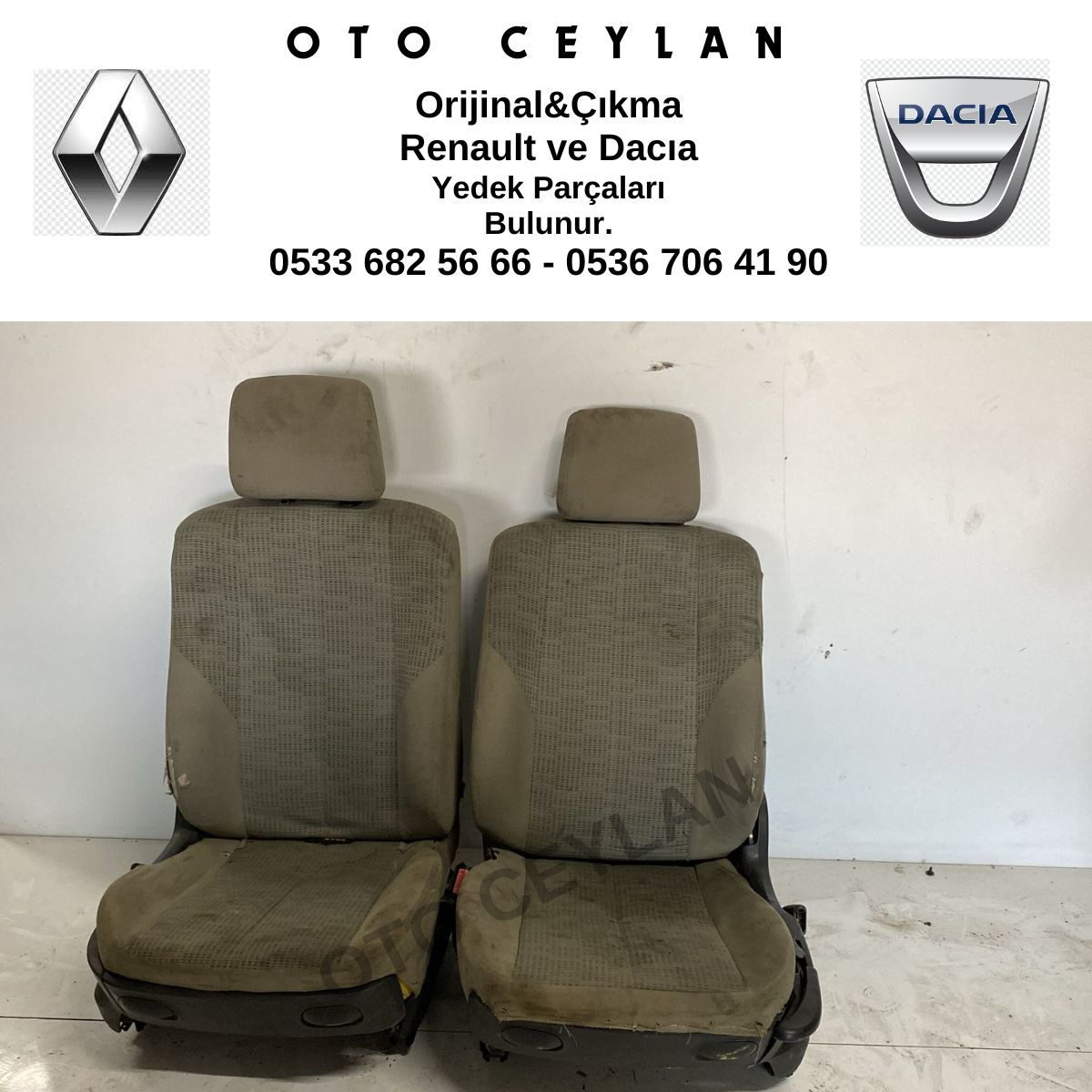 Megane 2 Ön Koltuk Orijinal Çıkma