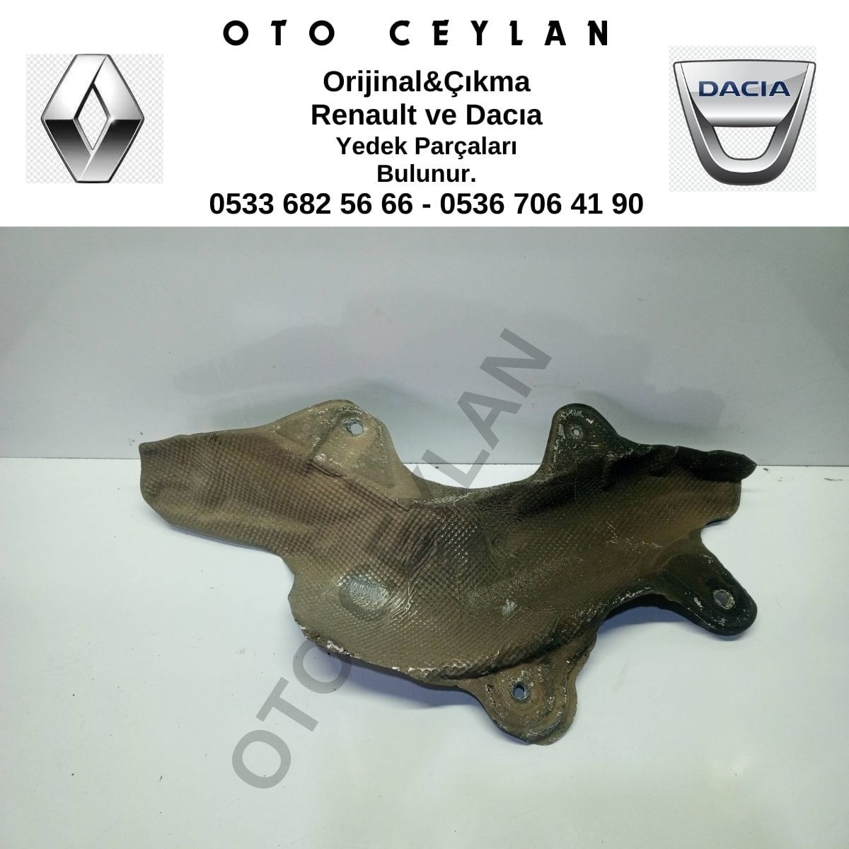747619314R Logan Sandero Eksoz Koruma Sacı Çıkma Orijinal