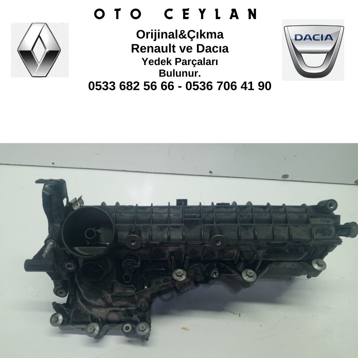 140034990R Clio 5 Megane 4 Talisman 1.3 Tce Emme Manifoldu Orijinal Çıkma