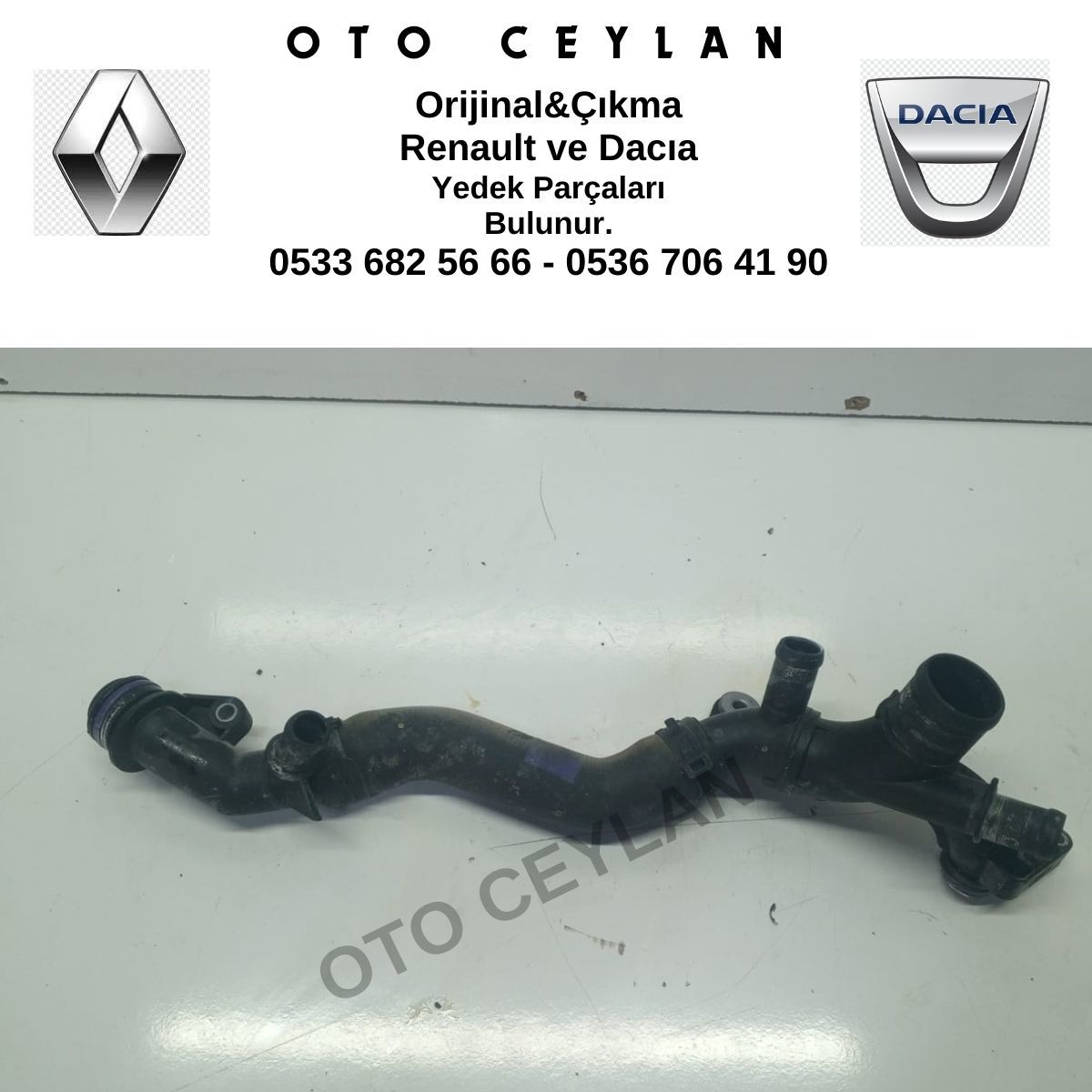 210473278R Duster Captur 2 1.3 Tce Soğutma Borusu Orijinal Çıkma