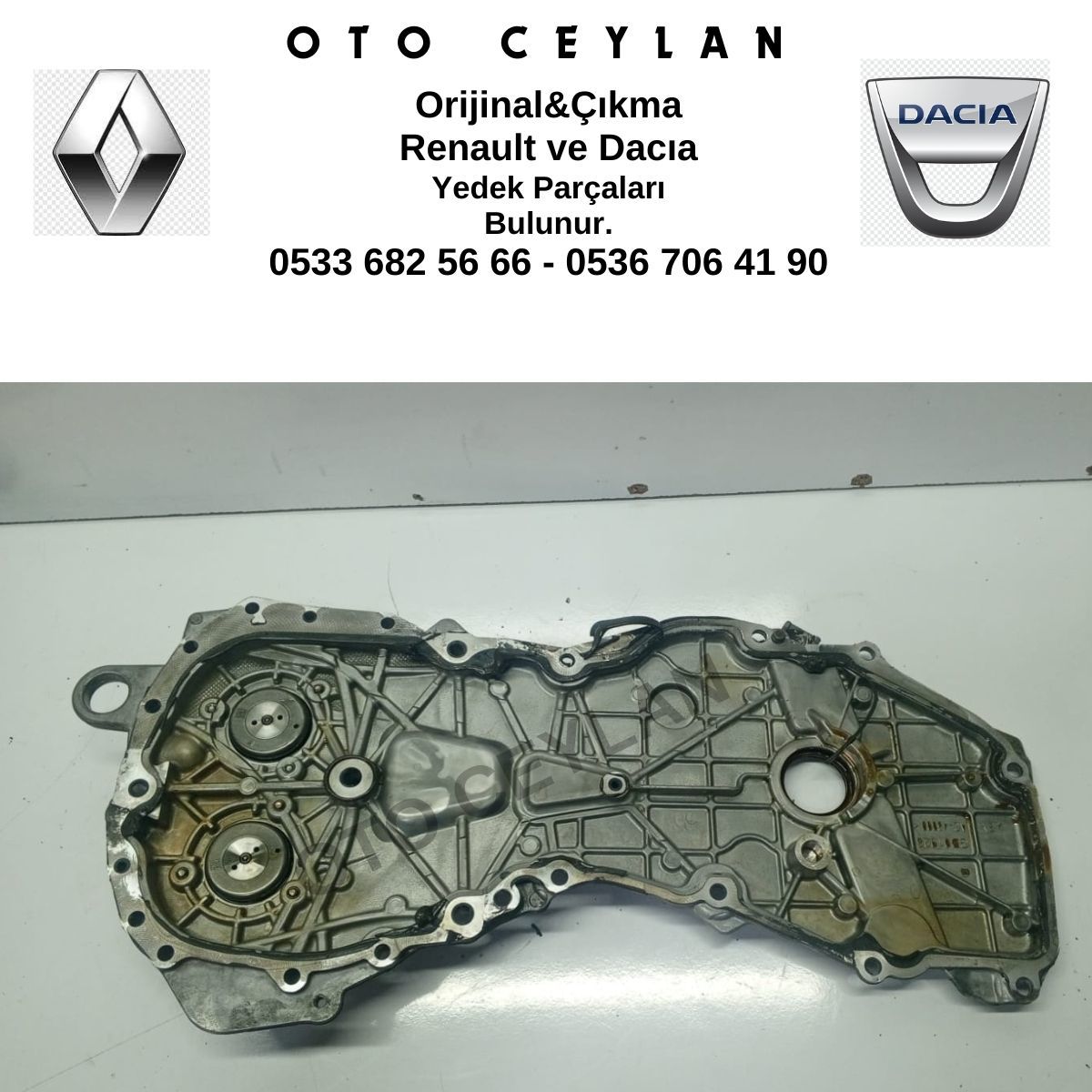 135022910R Duster Megane 4 1.3 Tce H5H Eksantrik Karteri Orijinal Çıkma