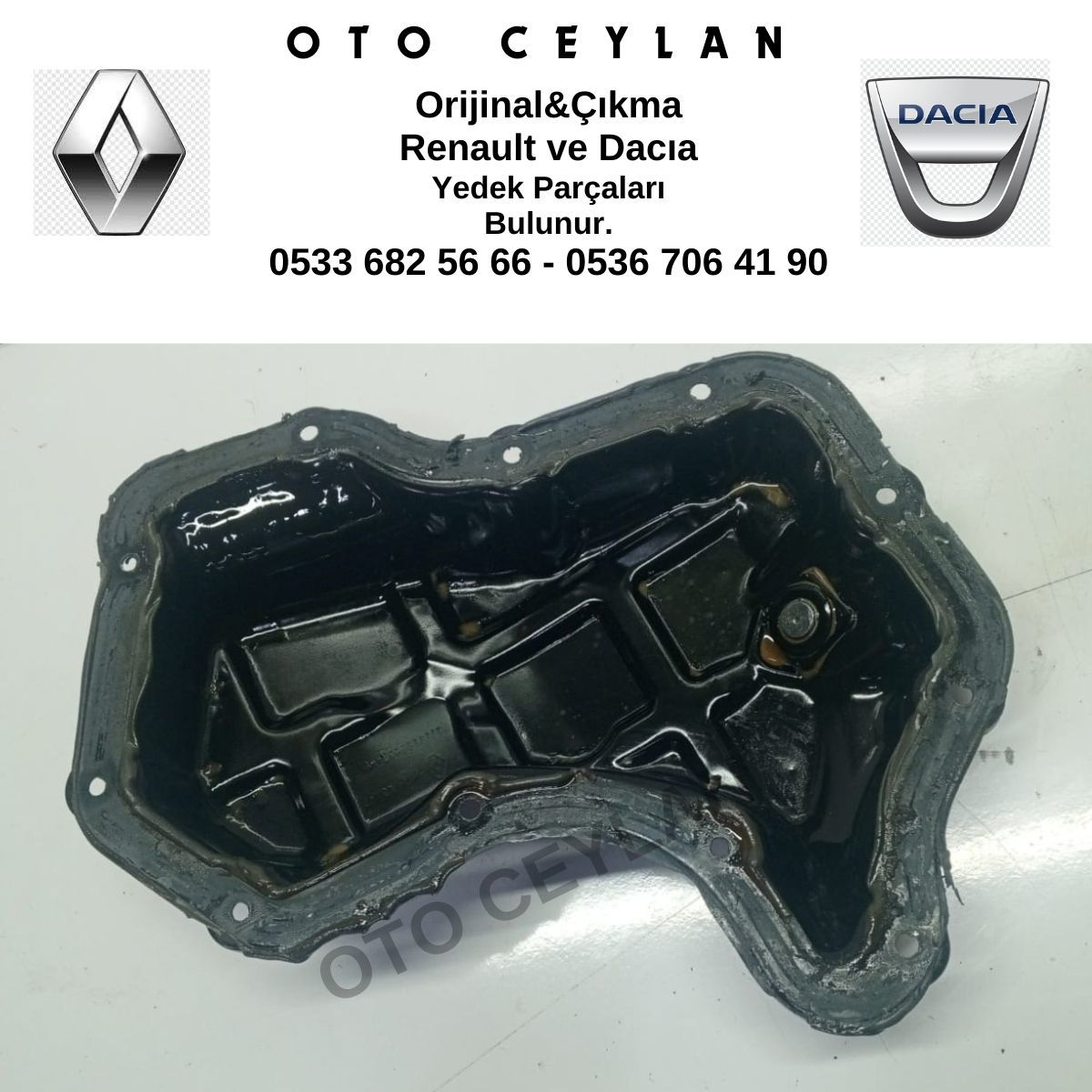 111113203R Megane 4 Talisman Kadjar 1.3 Tce H5H Yağ Karteri Orijinal Çıkma