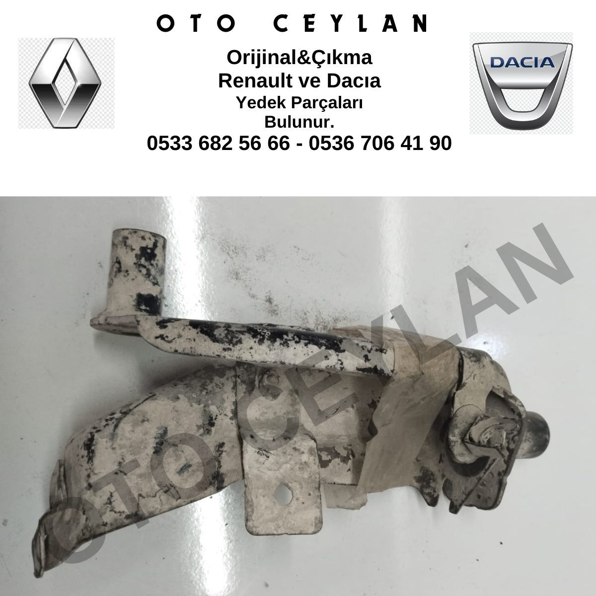 8200587029 Kango Alt Şasi Montaj Braketi Sağ Orijinal Çıkma