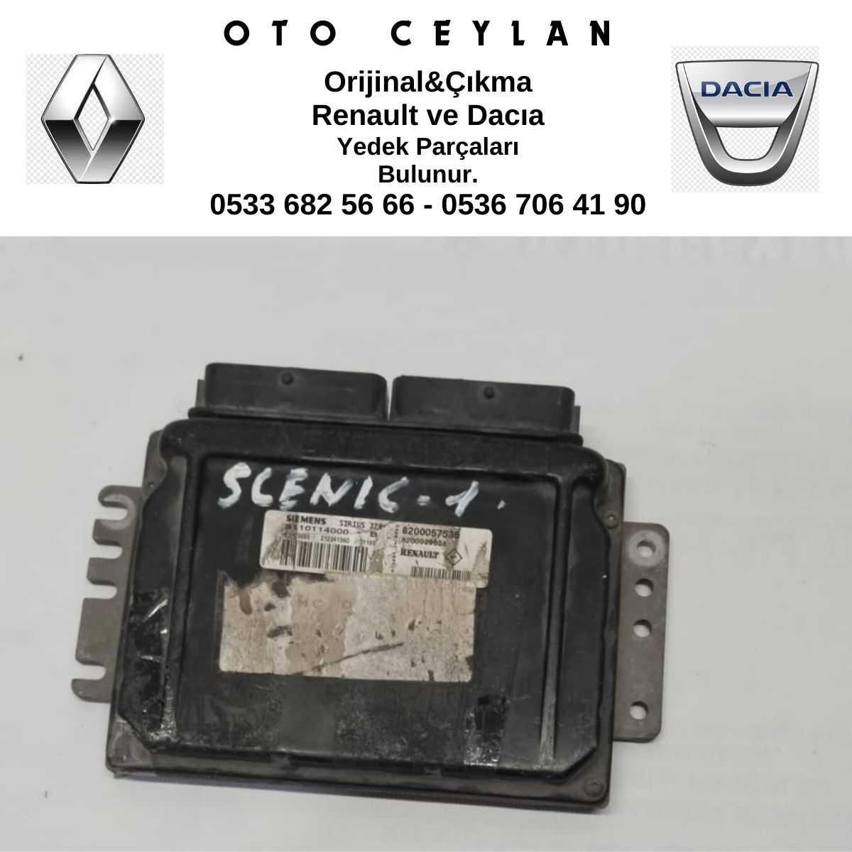 8200057536 Scenıc Motor Beyni Çıkma