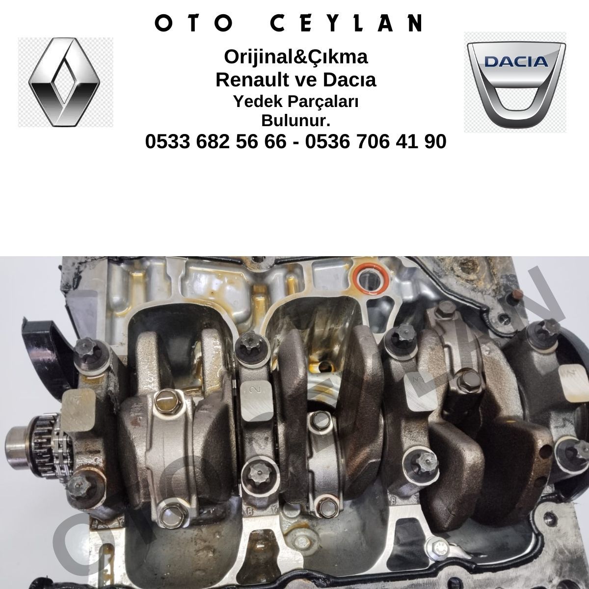 Clio 4 Sandero 0.9 Grank Orijinal Çıkma