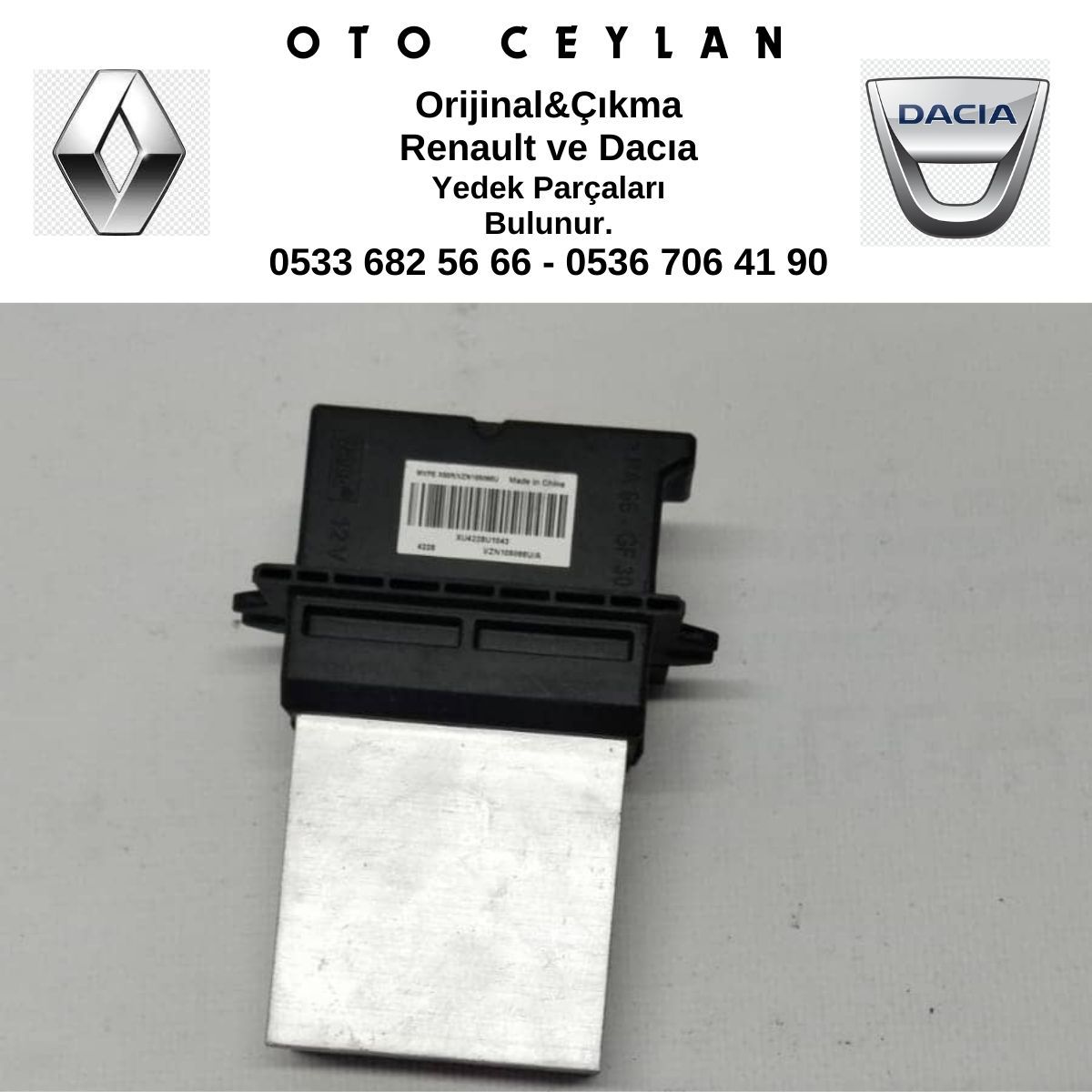 7701051272 Clıo Klima Kontrol Rölesi Çıkma
