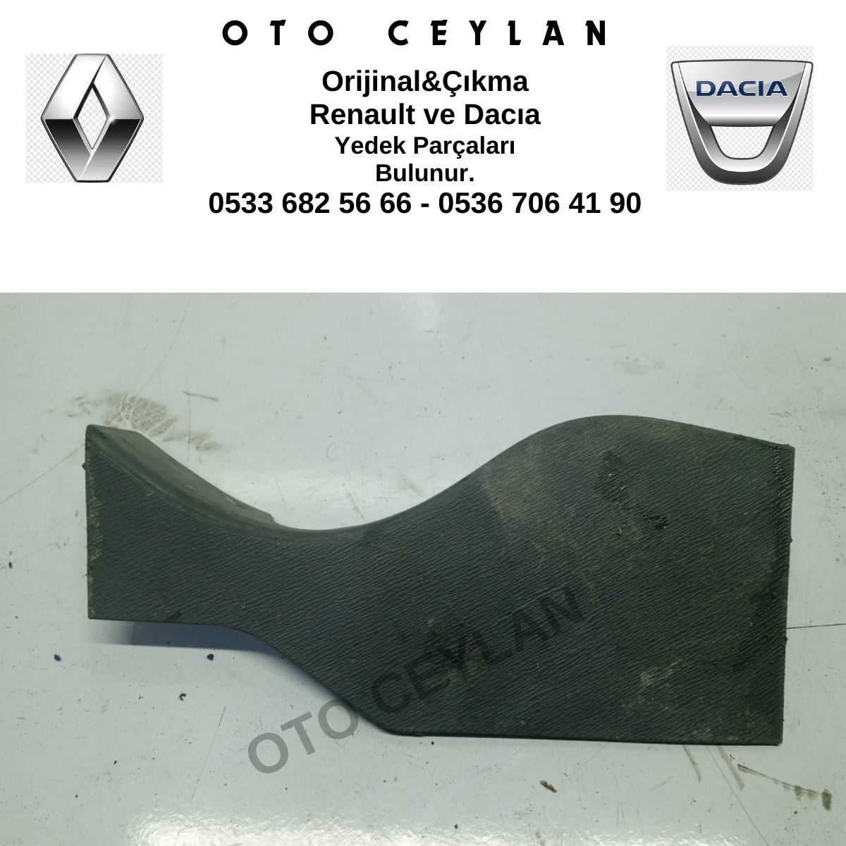 8200626237 Kango 3 Vites Konsolu Yan Kapağı Orijinal Çıkma